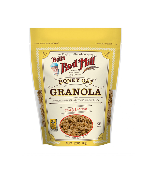 Bobs Red Mill Granola Honey Oat New Earth