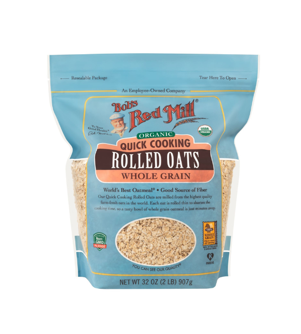 Bobs Red Mill Organic Quick Cooking Rolled Oats New Earth